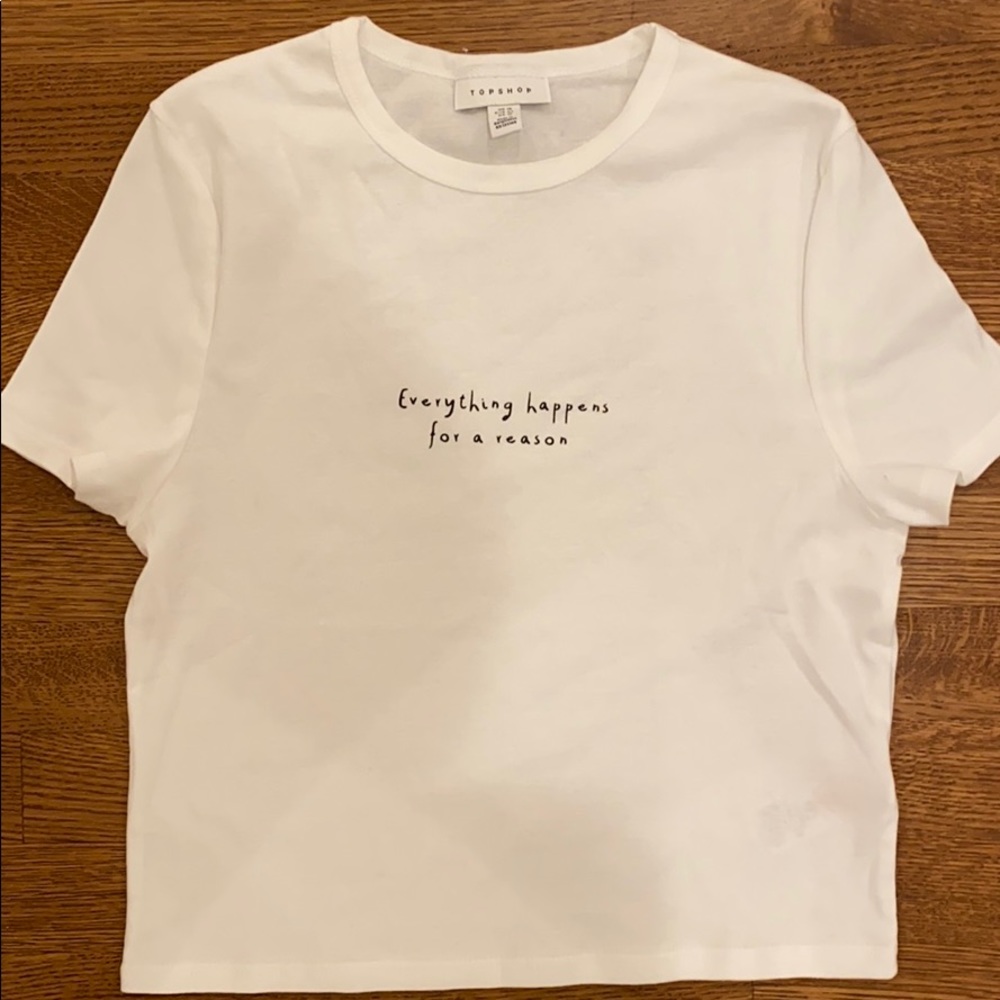 Nwot top shop graphic tee